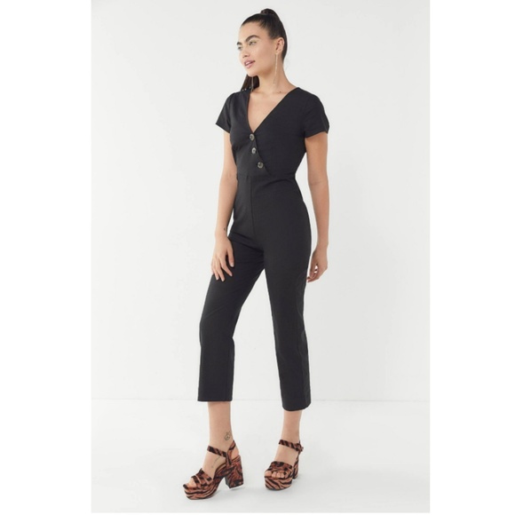 urban outfitters jumpsuit black